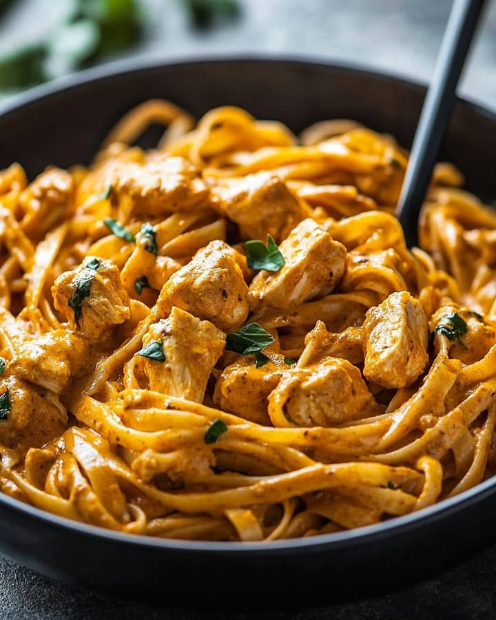 Pasta Pollo Cremoso: Receta Fácil y Sabrosa