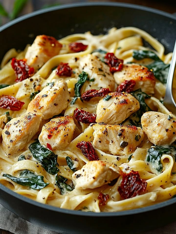 Pasta de Pollo Toscano: Receta Auténtica y Sabrosa