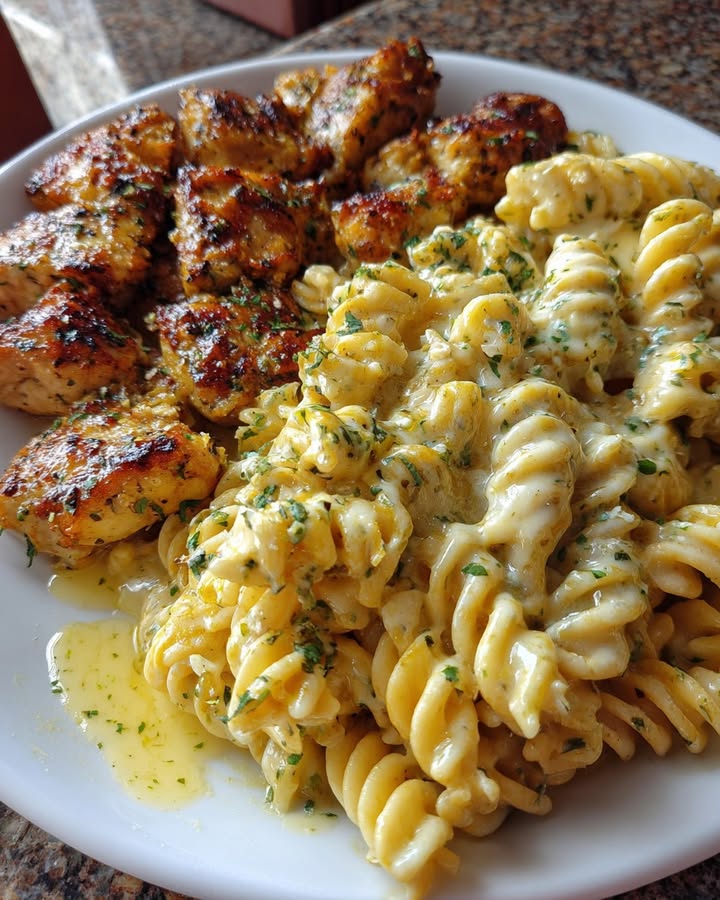 Pollo Ajo Parmesano Rotini: Receta Auténtica y Sabrosa