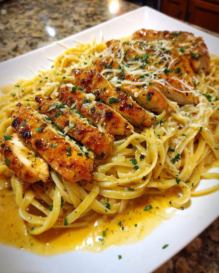 Pollo Linguine Cowboy: Receta Auténtica y Sabrosa