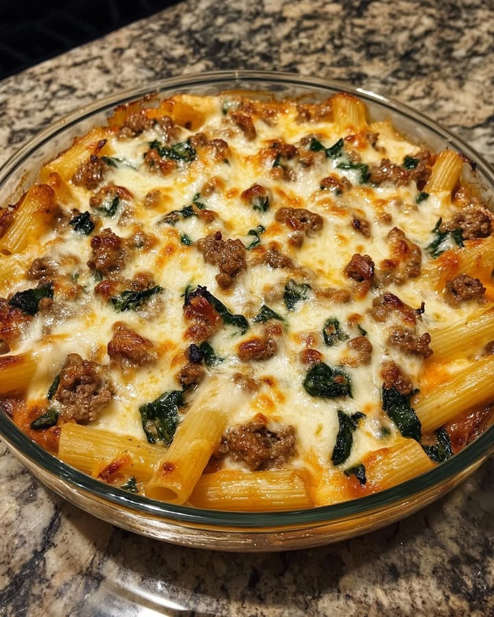 Rigatoni Espinaca Queso: Receta Auténtica y Sabrosa