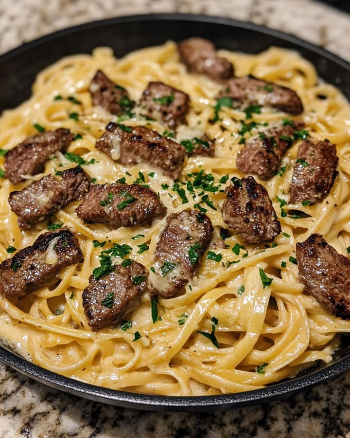 Tallarines Cheesy con Ajo: Receta Fácil y Deliciosa