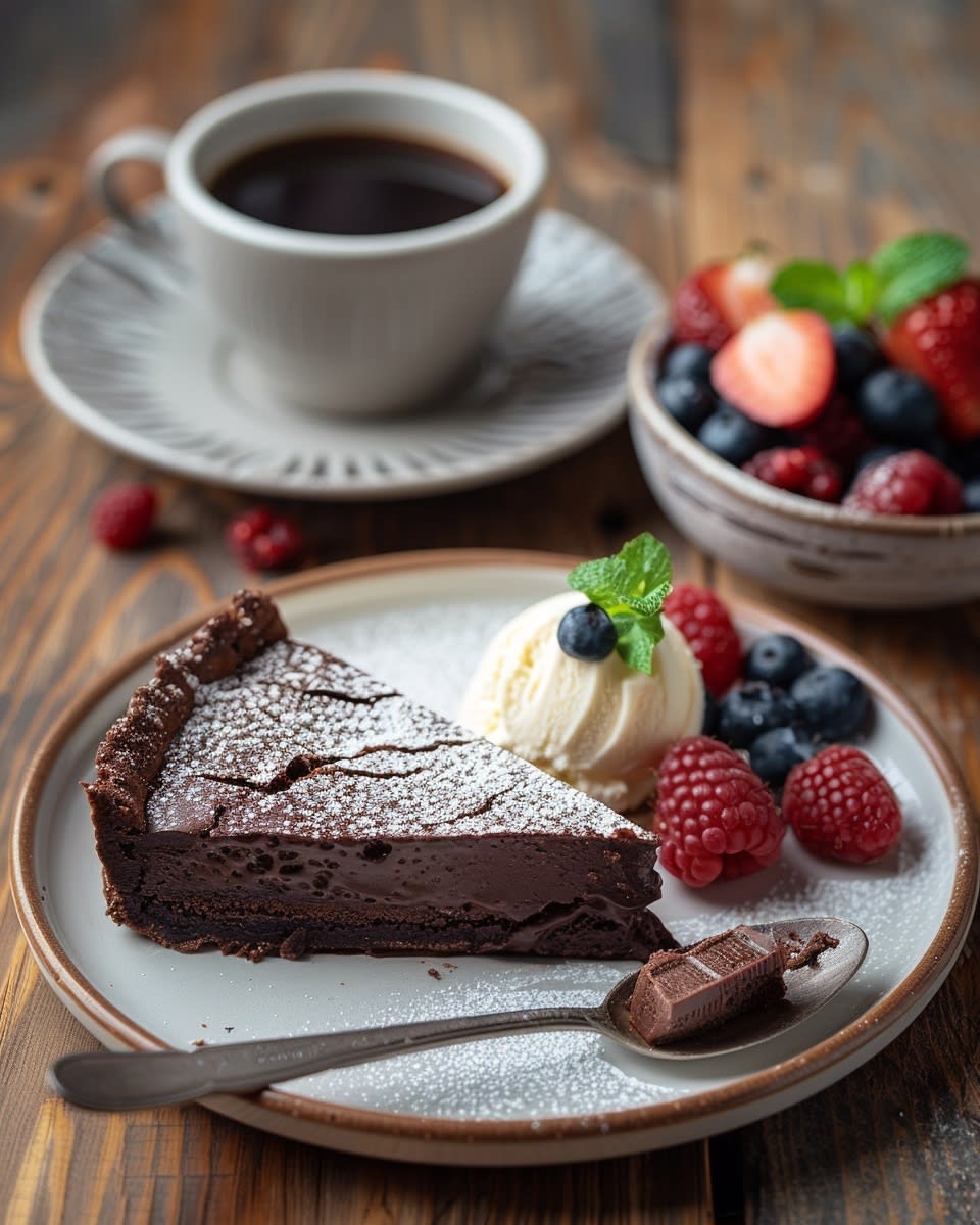 Tarta tres chocolates fácil