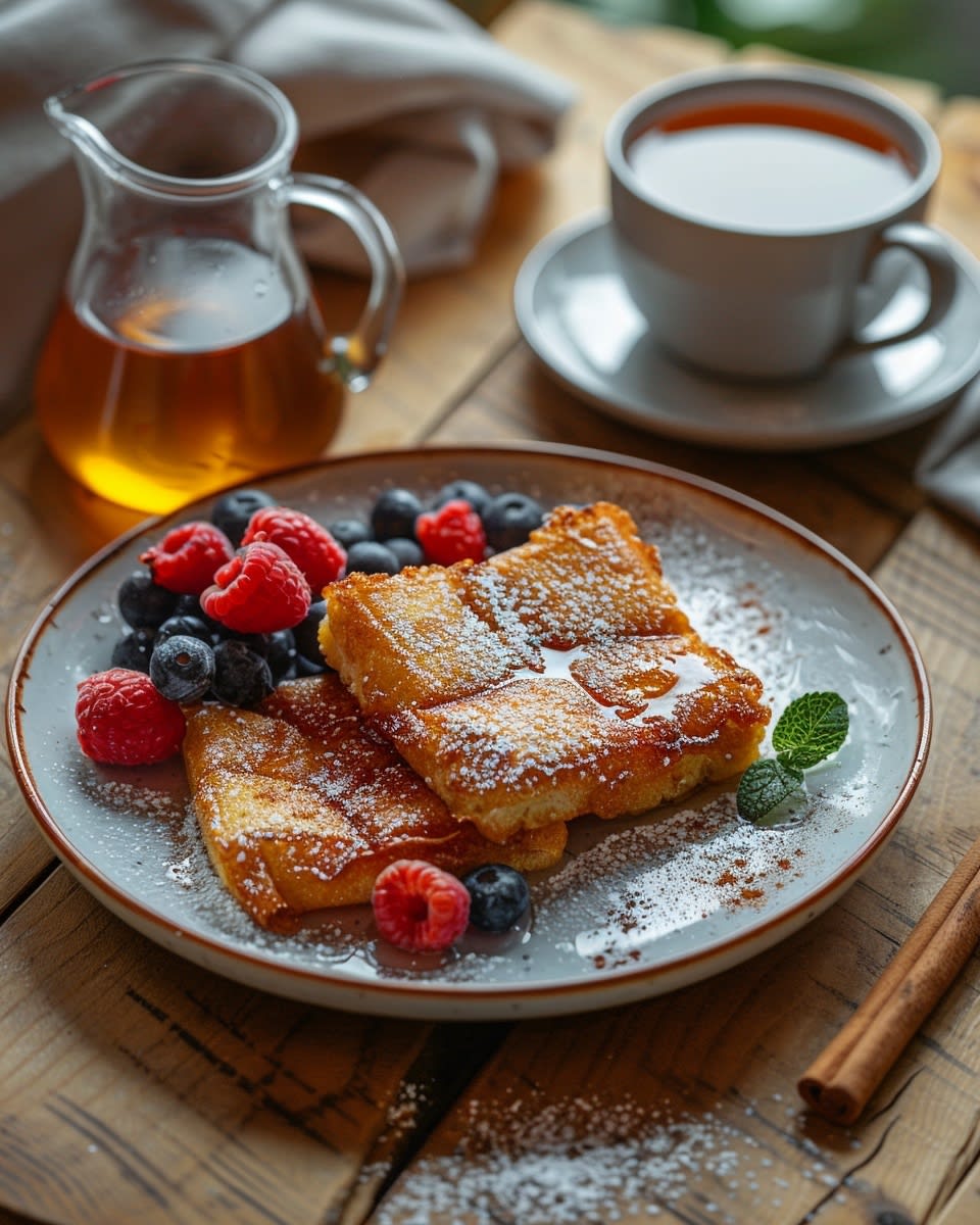 Torrijas al horno saludables