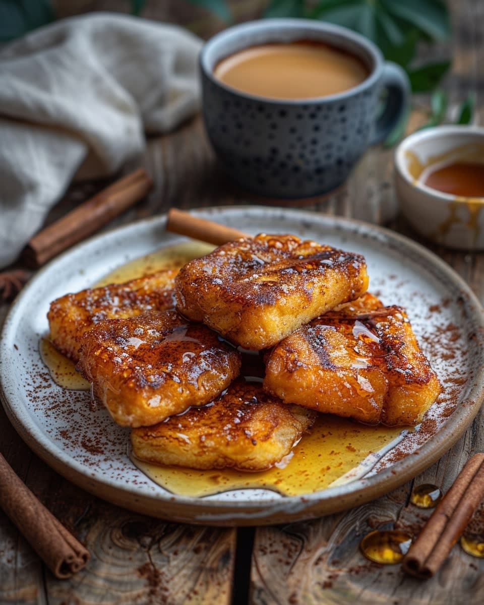 Torrijas caseras con miel