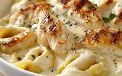 Tortellini Alfredo Asiago: Receta Auténtica y Sabrosa