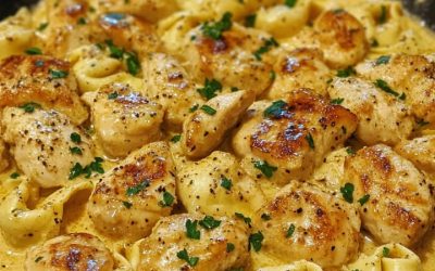 Tortellini Cremoso Ajo: Receta Fácil y Sabrosa