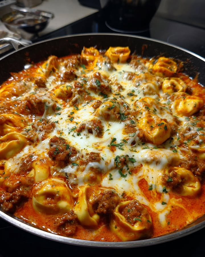 Tortellini Cremoso Italiano: Receta Auténtica y Deliciosa