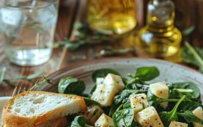 Receta de Ensalada de Espinacas con Queso: Deliciosa y Nutritiva