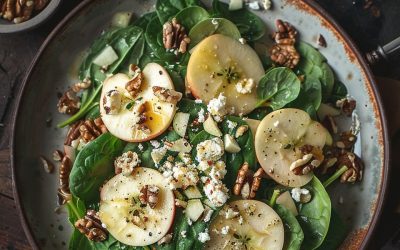 Receta de Ensalada de Espinacas y Nueces: Beneficios y Preparación