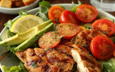 Receta de Ensalada de Pollo y Aguacate: Deliciosa y Nutritiva