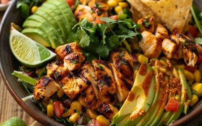 Receta de Ensalada de Pollo y Maíz: Una Opción Fresca y Nutritiva