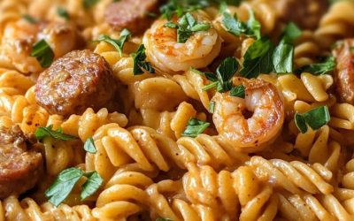 Pasta Cajún Cremosa: Receta Fácil y Sabrosa