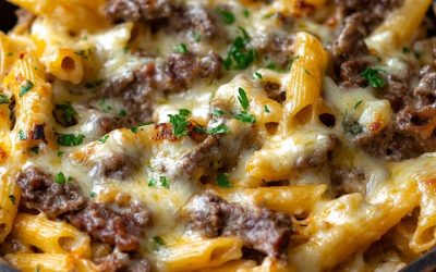 Pasta Philly Cheesesteak Deliciosa: Receta Auténtica y Sencilla