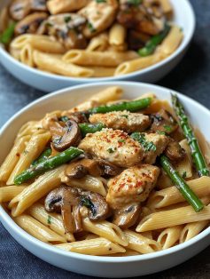 Penne Cremoso Pollo: Receta Auténtica y Sabrosa