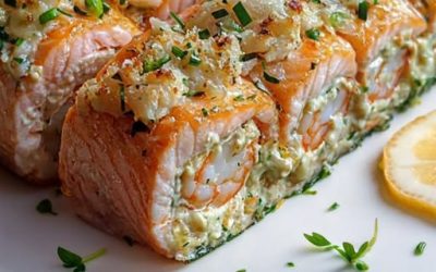 Salmón Relleno Marisco: Receta Fácil y Sabrosa