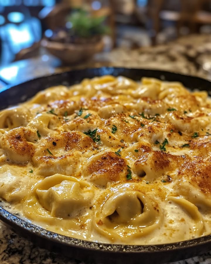 Tortellini Cajún Crema: Receta Sencilla y Sabrosa