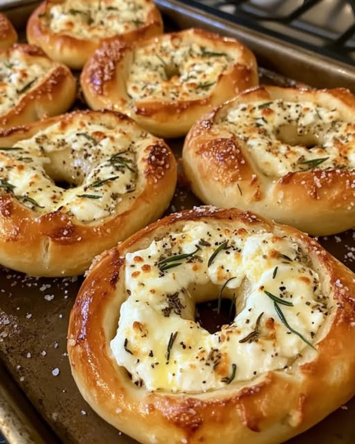 Bretzels Rellenos Mozzarella: Receta Fácil y Sabrosa