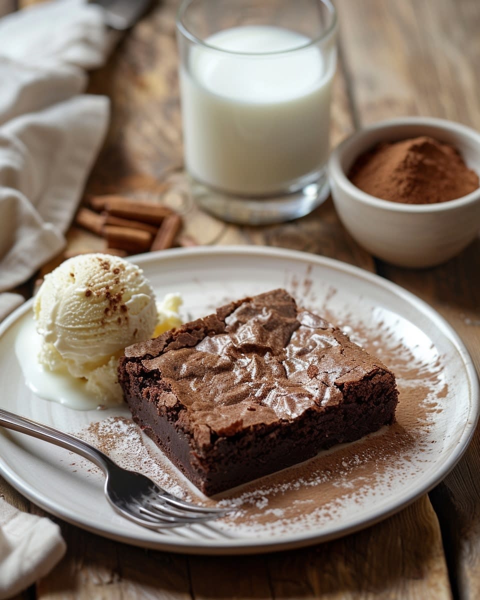Brownie de chocolate intenso