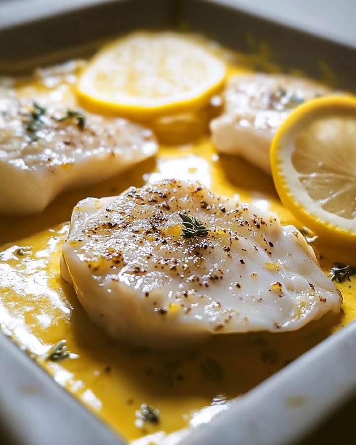 Cabillaud Moutarde Citrón: Receta Sabrosa y Fácil