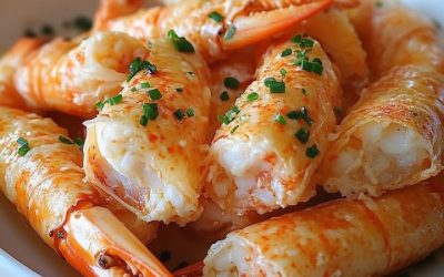 Cigarrillos Crujientes de Camarones: Receta Fácil y Sabrosa