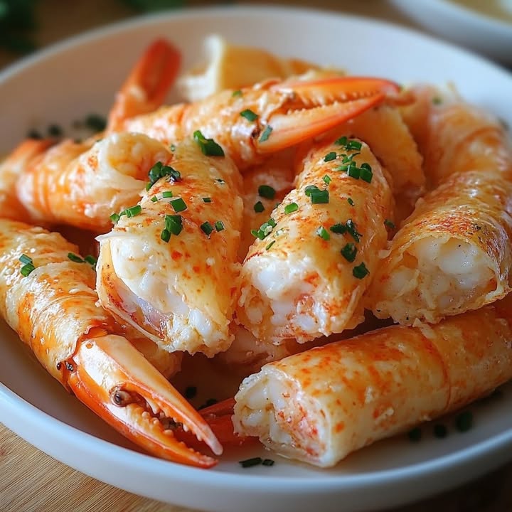 Cigarrillos Crujientes de Camarones: Receta Fácil y Sabrosa