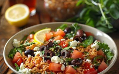 Receta de Ensalada de Arroz Mediterránea: Ingredientes, Preparación y Variaciones