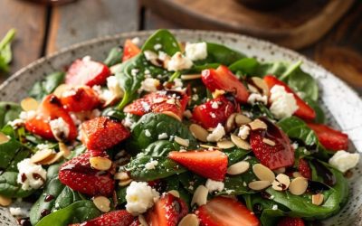 Receta de Ensalada de Espinacas con Fresas: Beneficios y Variaciones