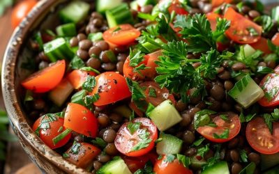Receta de Ensalada de Lentejas Fría: Sana, Fresca y deliciosa