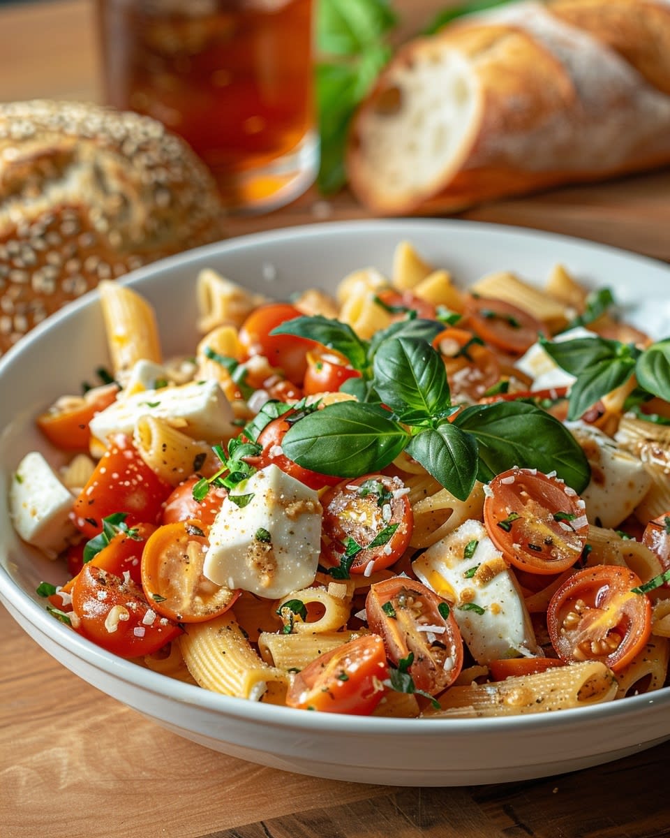 Ensalada de pasta italiana