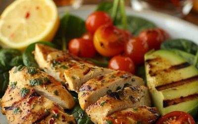Receta de Ensalada de Pollo y Espinacas: Una Combinación Saludable y Deliciosa