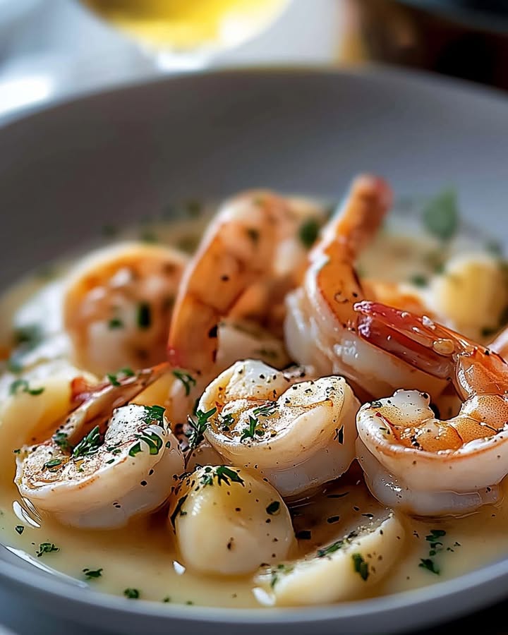 Mariscos Cremosos Vino: Recetas Fáciles y Sabrosas