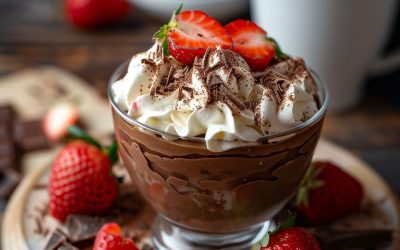 Receta Rápida de Mousse de Chocolate Negro: Delicioso y Sencillo