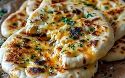 Naans de Queso Caseros: Receta Fácil y Auténtica