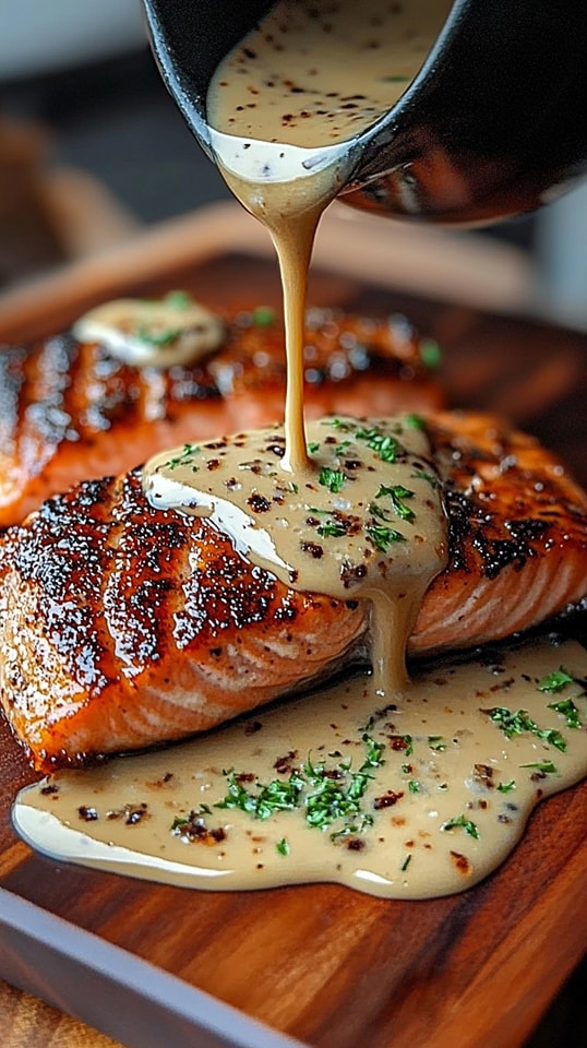 Salmón Negro con Salsa: Receta Auténtica y Sabrosa