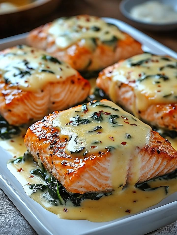 Salmón Relleno Cremoso: Receta Fácil y Sabrosa