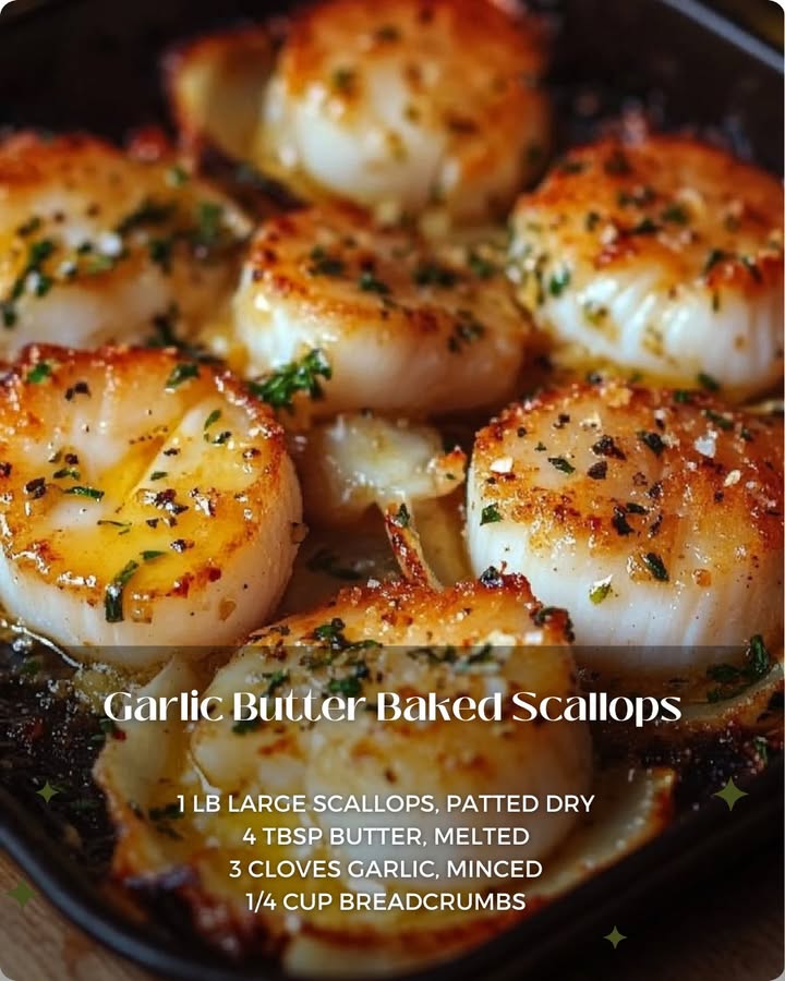 Scallops al Ajo: Receta Auténtica y Sabrosa