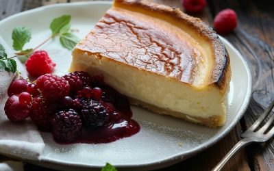 Receta Perfecta: Tarta de Queso con Frutos Rojos
