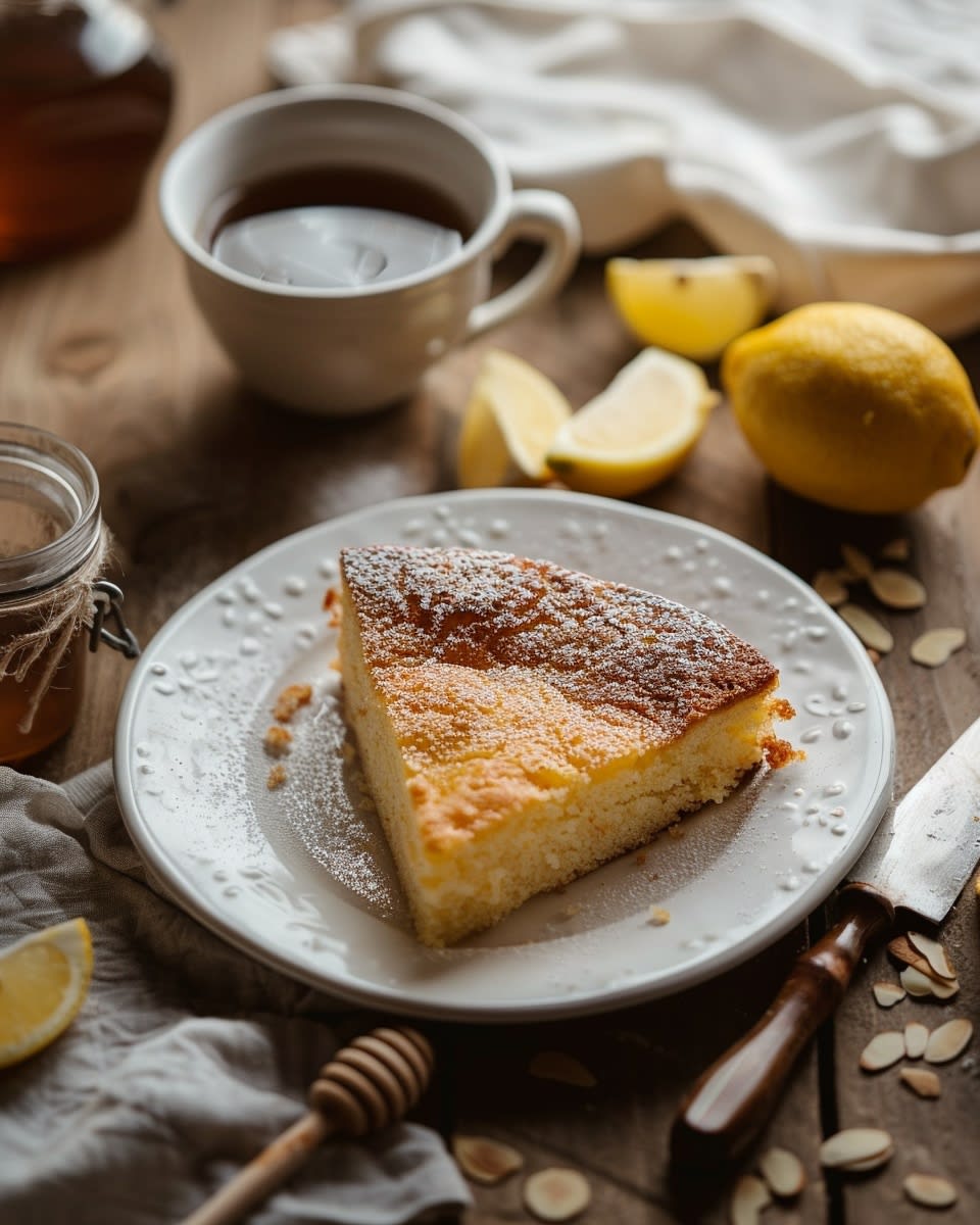 Receta de Bizcocho Almendra Limón: Exquisito y Fácil de Hacer