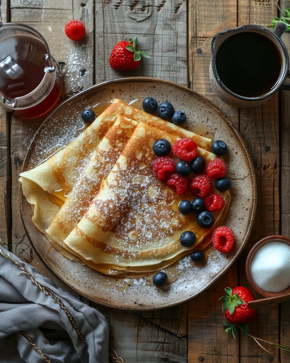 Crepas Dulces Irresistibles: Receta Fácil y Deliciosa
