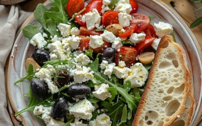 Ensalada Mediterránea Deliciosa: Receta Fresca y Saludable
