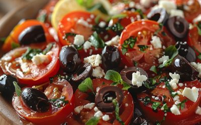 Ensalada Mediterránea Fresca: Sabor y Salud en 15 Minutos