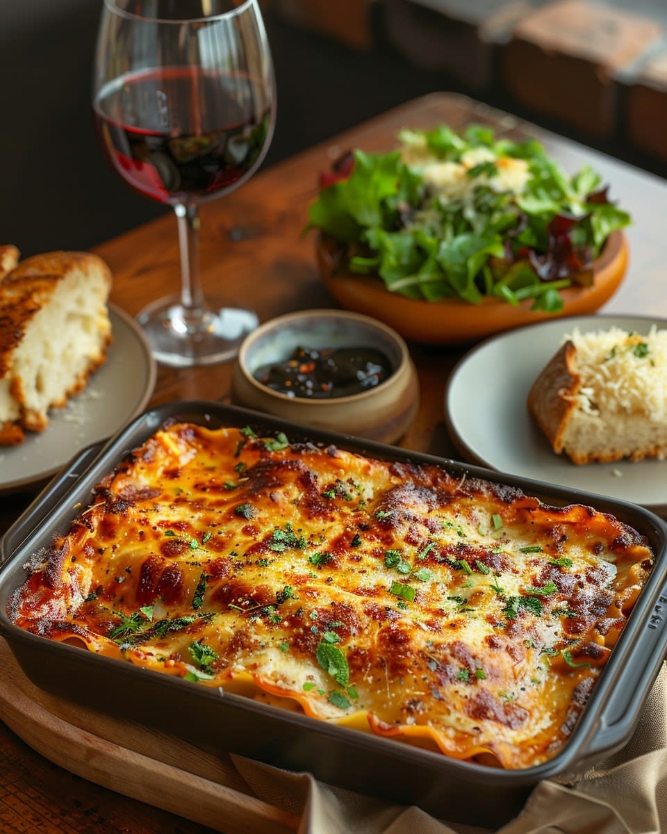 Lasaña Carnosa Queso: Receta Italiana para Sorprender a tu Familia