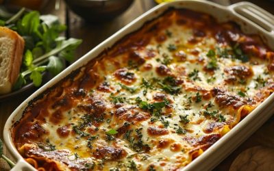 Lasaña Vegetal Exprés: Rápida, Deliciosa y Perfecta para Todos