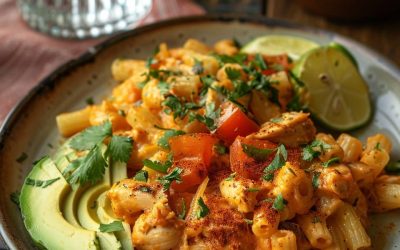 Receta de Macarrones con Pollo y Tomate: Sabor Casero Irresistible