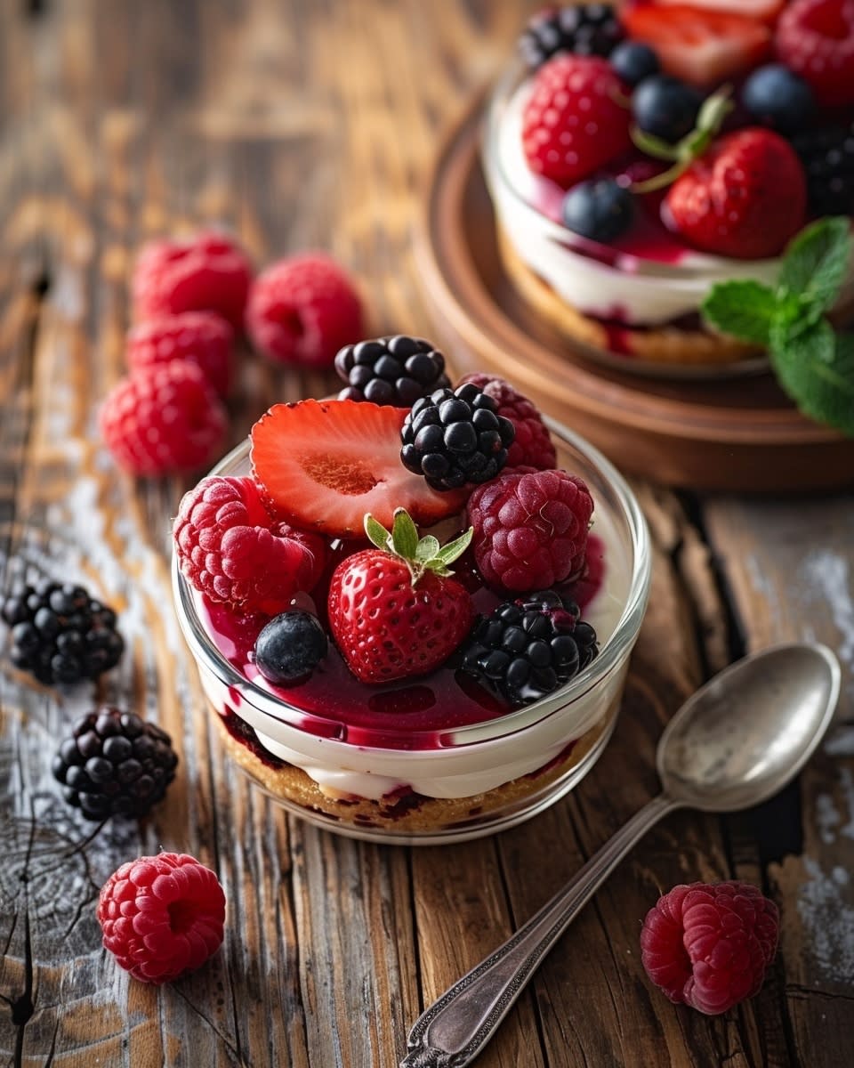 Mousse de Yogur Frutal: Receta Ligera y Refrescante