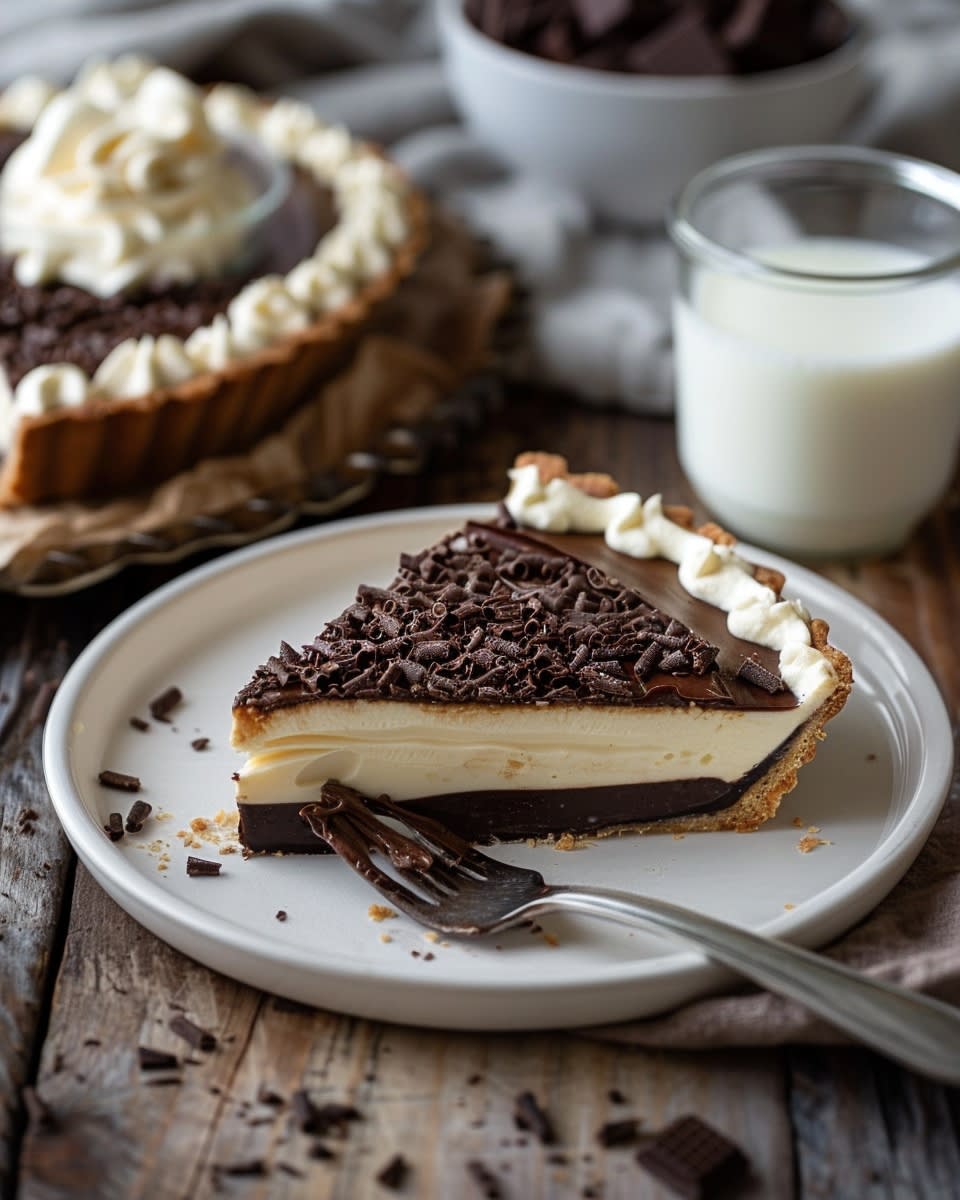 Tarta Cremosa de Chocolate y Nata: Receta Fácil y Deliciosa