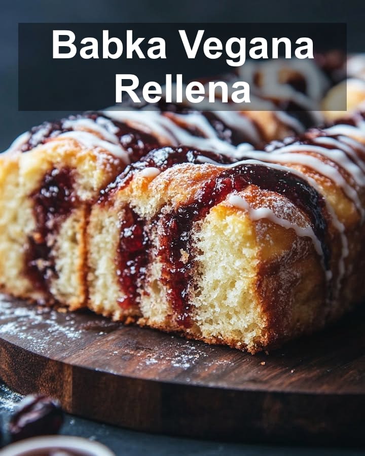 Babka Vegana Rellena: Receta Fácil y Deliciosa para Compartir