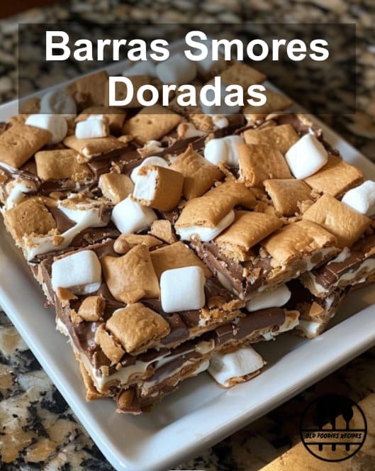 Barras Smores Doradas: Receta Fácil y Deliciosa para Tu Hogar