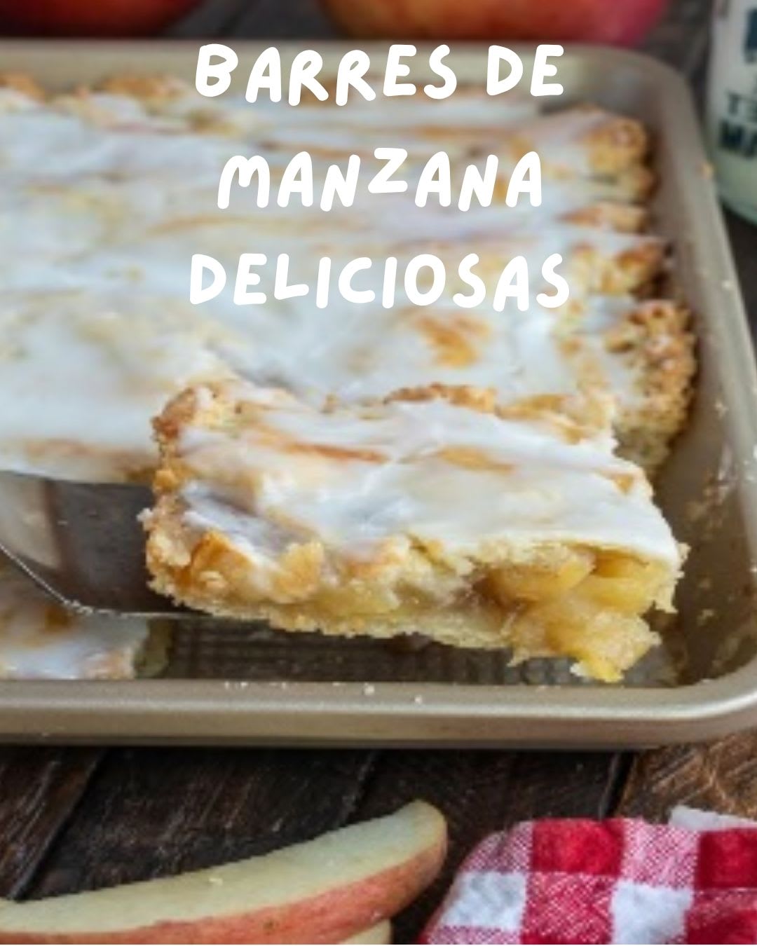 Barres de Manzana Deliciosas: Receta Fácil y Versátil